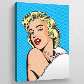 Marilyn Pop Art Canvas