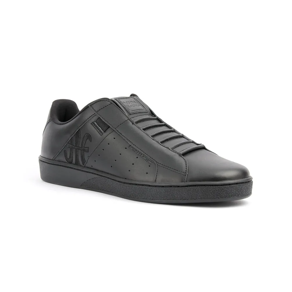 Men's Icon Genesis Black Leather Sneakers 01994-999