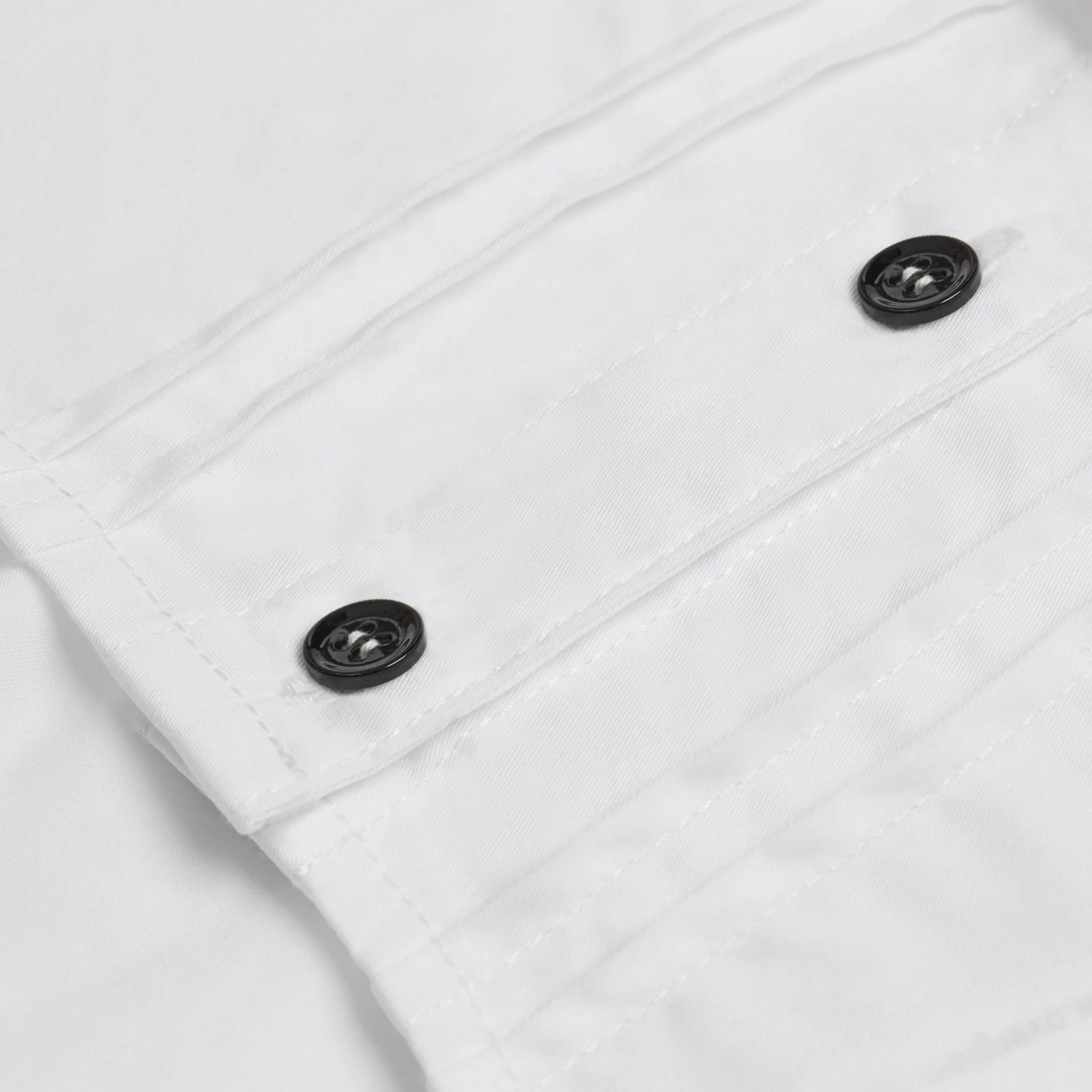 Pleated Shirt (White)