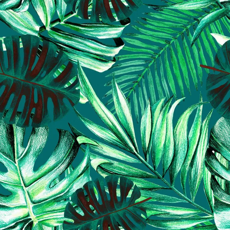 Rainforest Leaves Wallpaper