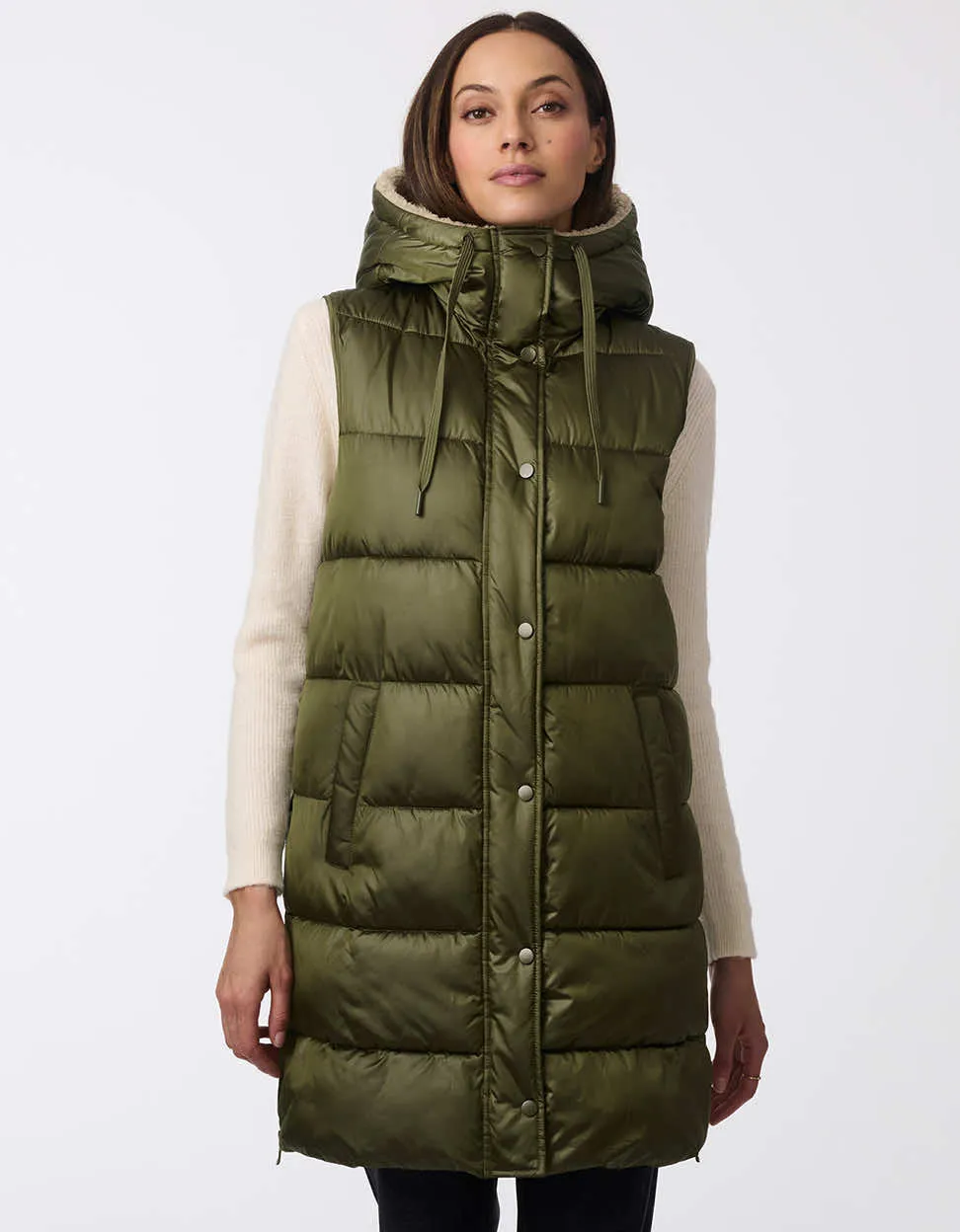 Summit Long Puffer Vest