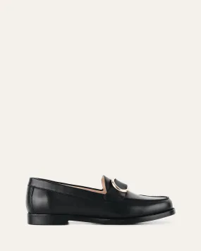 TAMARA LOAFERS BLACK LEATHER