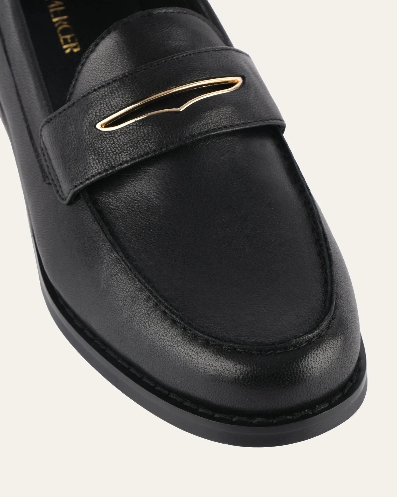 TAVI LOAFERS BLACK LEATHER