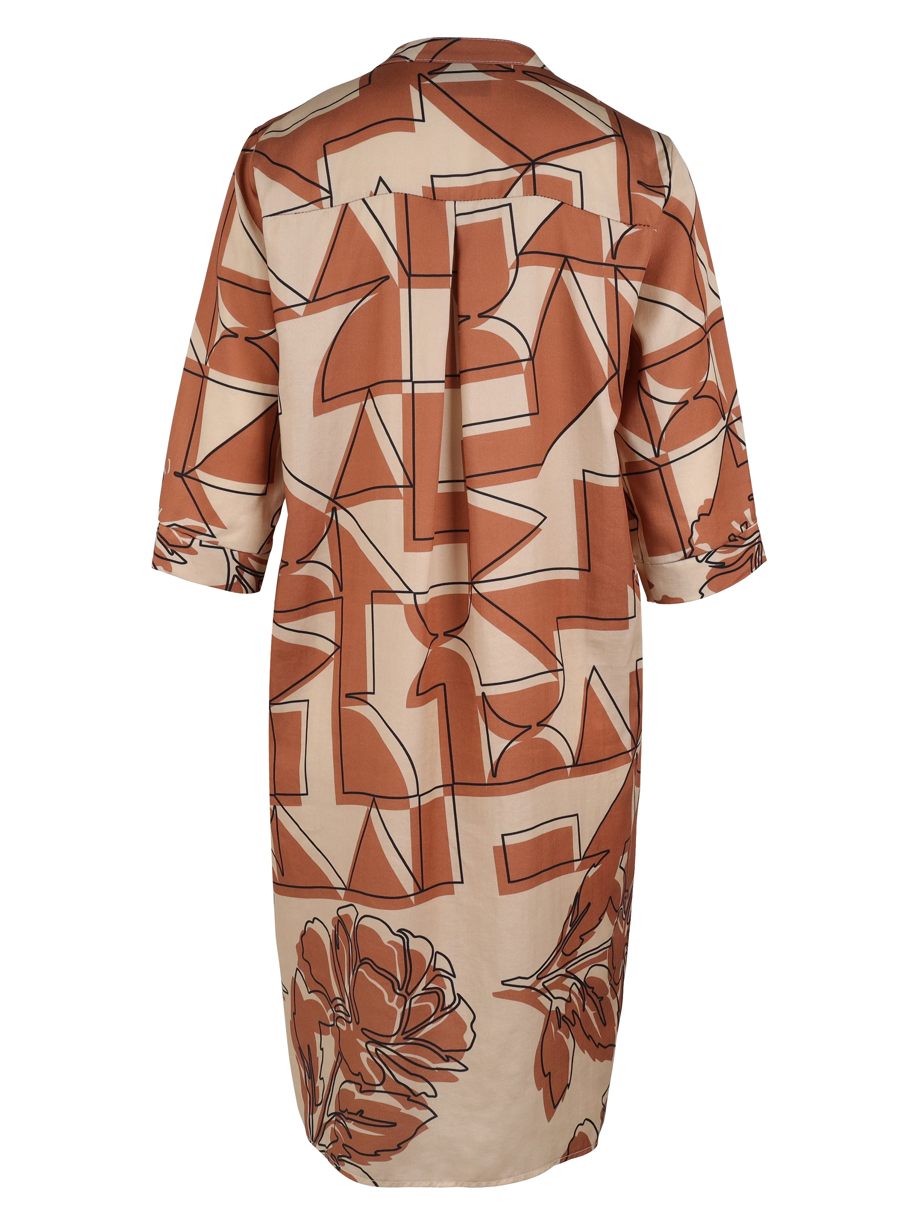 ULJANA tunic dress - Mocca mix