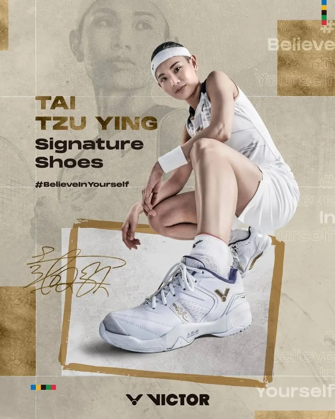 Victor P9200II Tai Tzu Ying Edition (P900II TTY) White