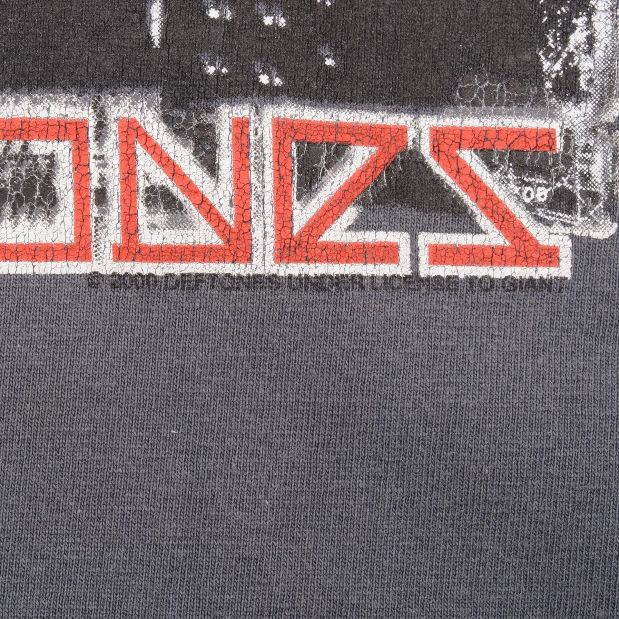 VINTAGE DEFTONES 2000 GRAY TEE SHIRT SIZE LARGE