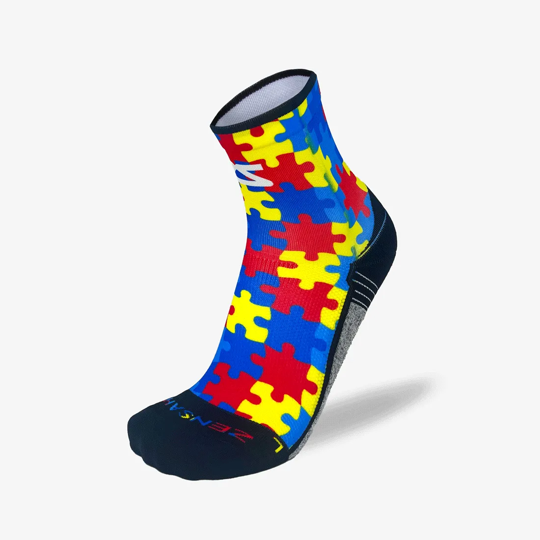 Zensah x Autism Awareness Socks (Mini-Crew)